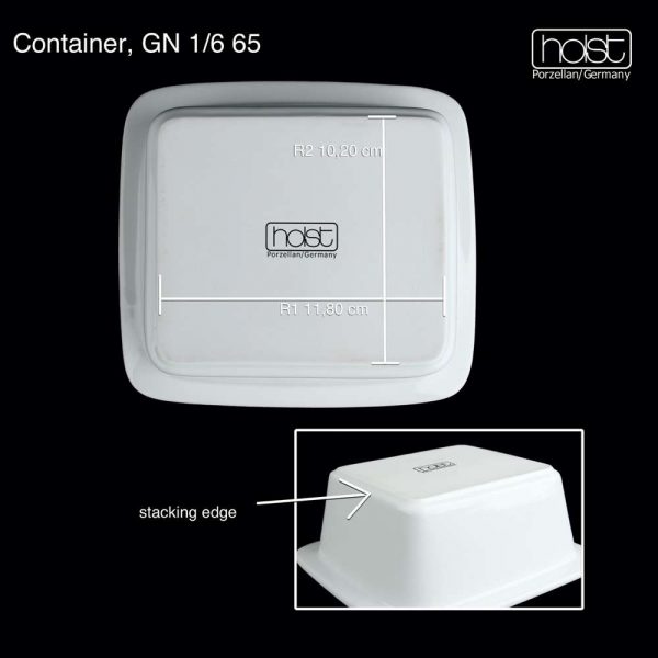 GN 1-6 65 GN-GASTRONORM Container GN 1-6 65 mm