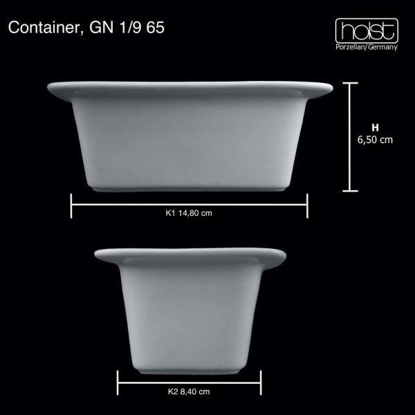 GN 1-9 65 GN-GASTRONORM Container GN 1-9 65 mm