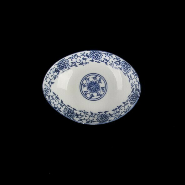 QHC 102 QING HUA CI Bowl 14 x 11 cm ''Qing Hua Ci''